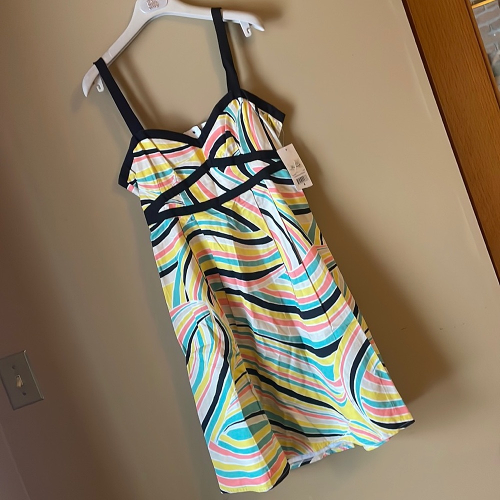 NANETTE LEPORE sz6 RockSteady dress NWT $235 fully lined cotton